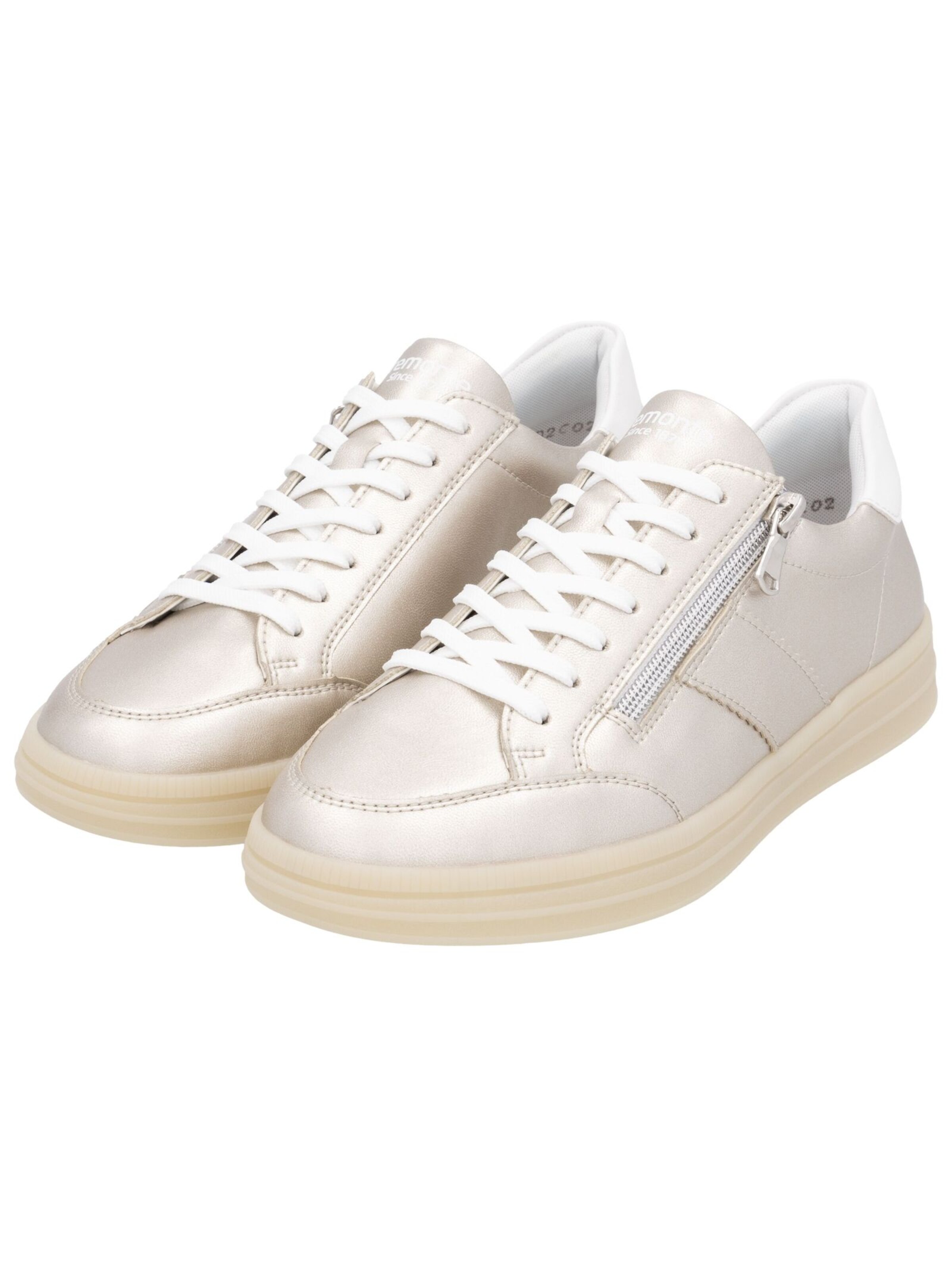 Baskets basses REMONTE en or