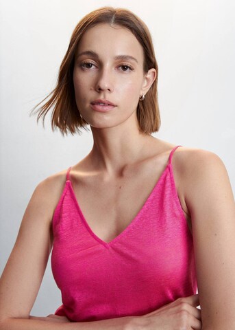 MANGO Top 'Carmina' in Pink