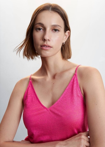 MANGO Top 'Carmina' in Pink