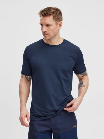 North Bend - Camisa 'lwin' em azul: frente