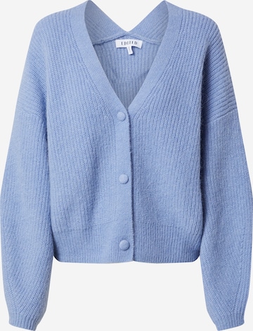 EDITED Knit Cardigan 'Jaliyah' in Blue: front