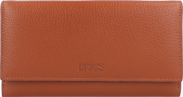 Bric's Wallet in Brown: front