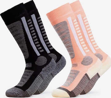 Occulto Sportsocken 'Charlie' in Pink: Vorderseite