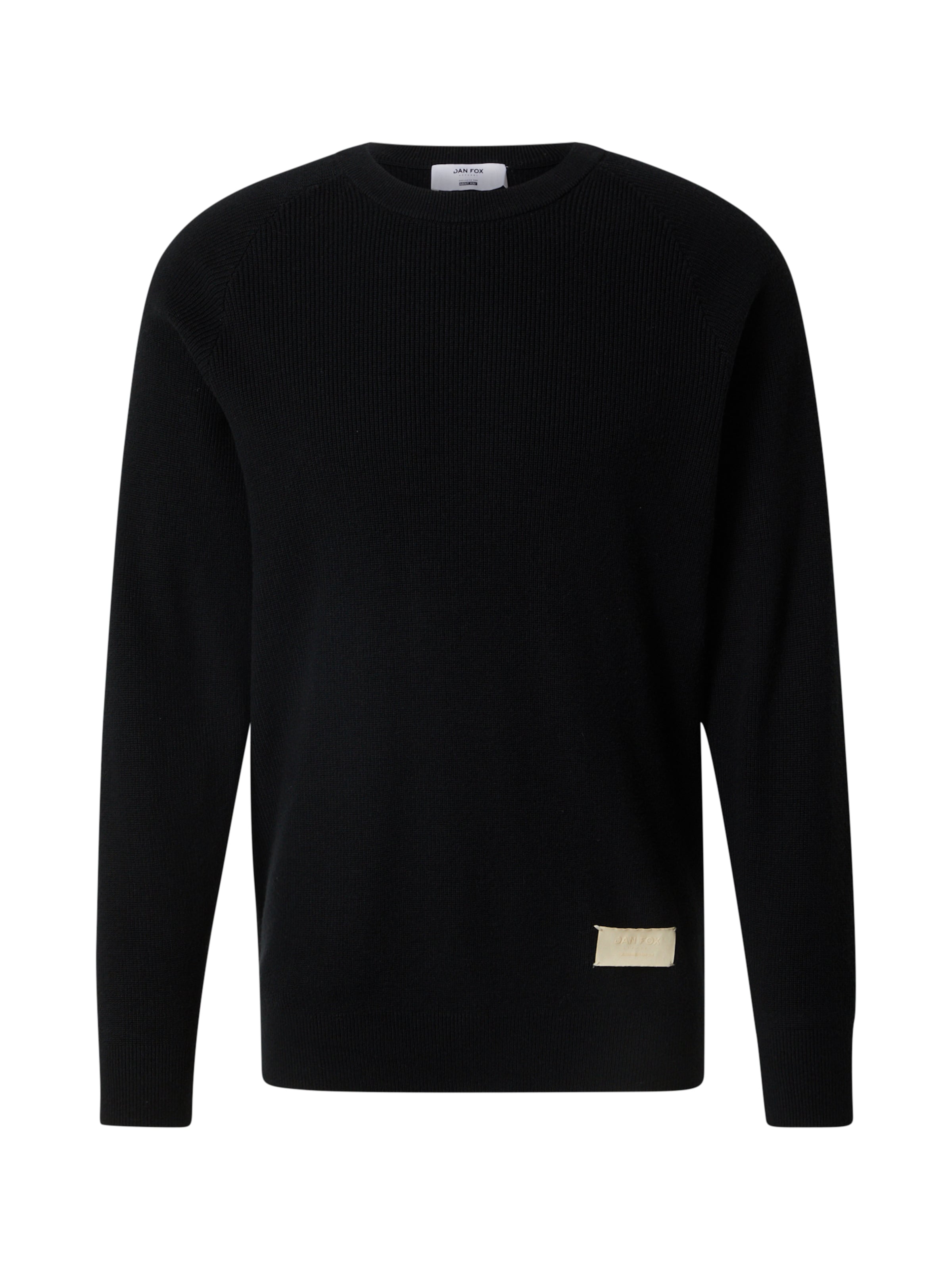 DAN FOX APPAREL Πουλόβερ σε μαύρο: μπροστά