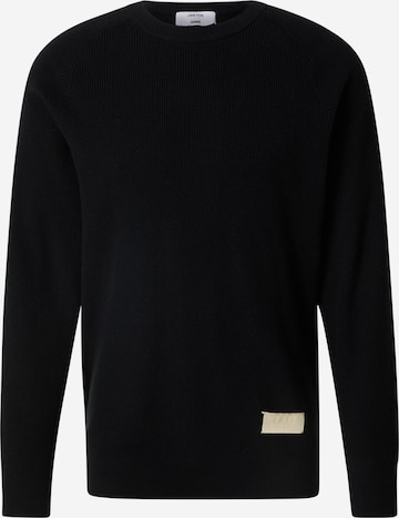 DAN FOX APPAREL Sweater in Black: front
