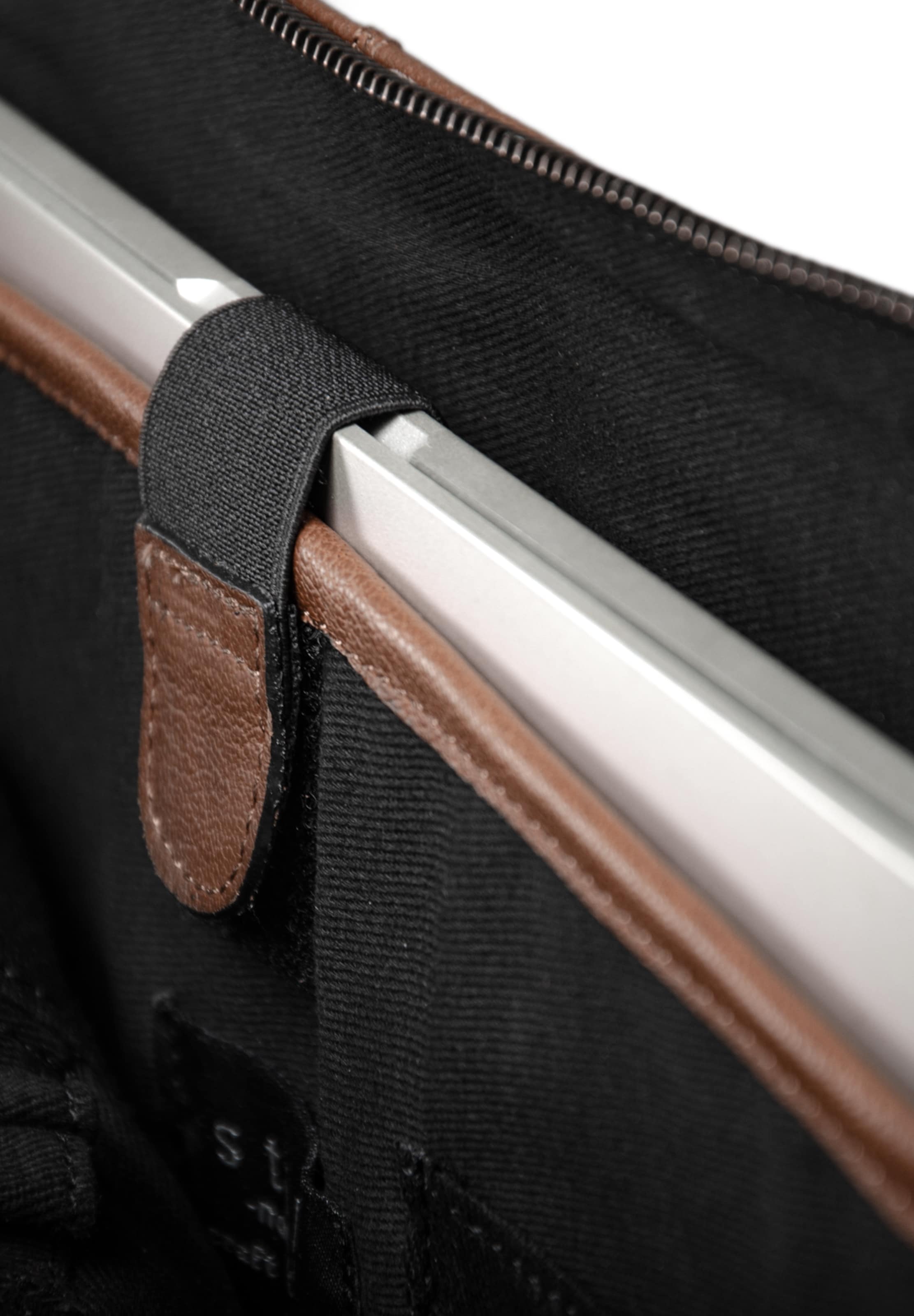still Nordic Laptoptasche 'Clean' in Braun