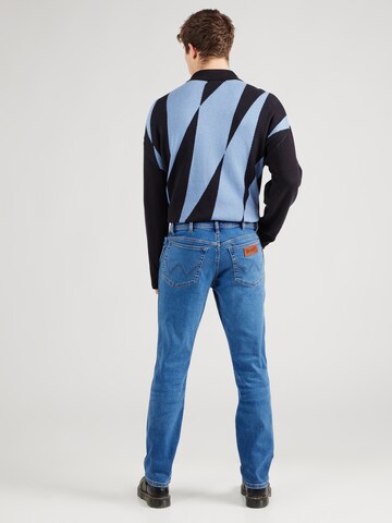 Coupe slim Jean 'TEXAS SLIM' WRANGLER en bleu