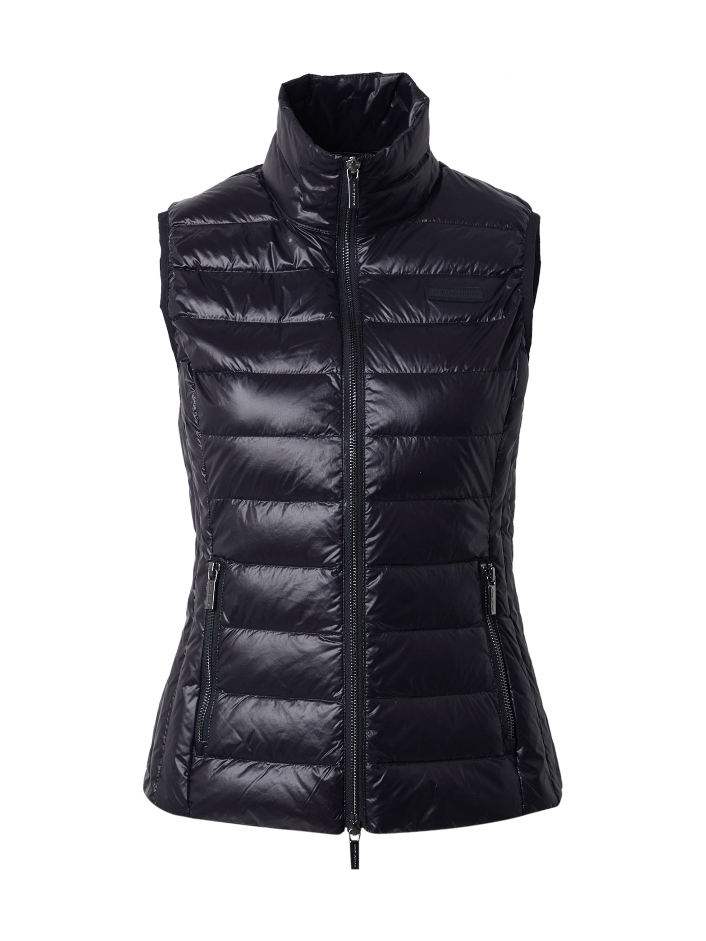 ARMANI EXCHANGE Vest in Black: front