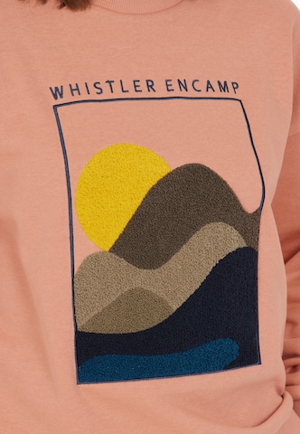 Whistler Athletic Sweater 'Natura' in Orange