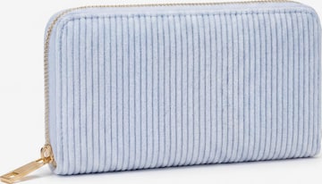 MILLYMILK® Portemonnee 'FONDO LARGE' in Blauw: voorkant