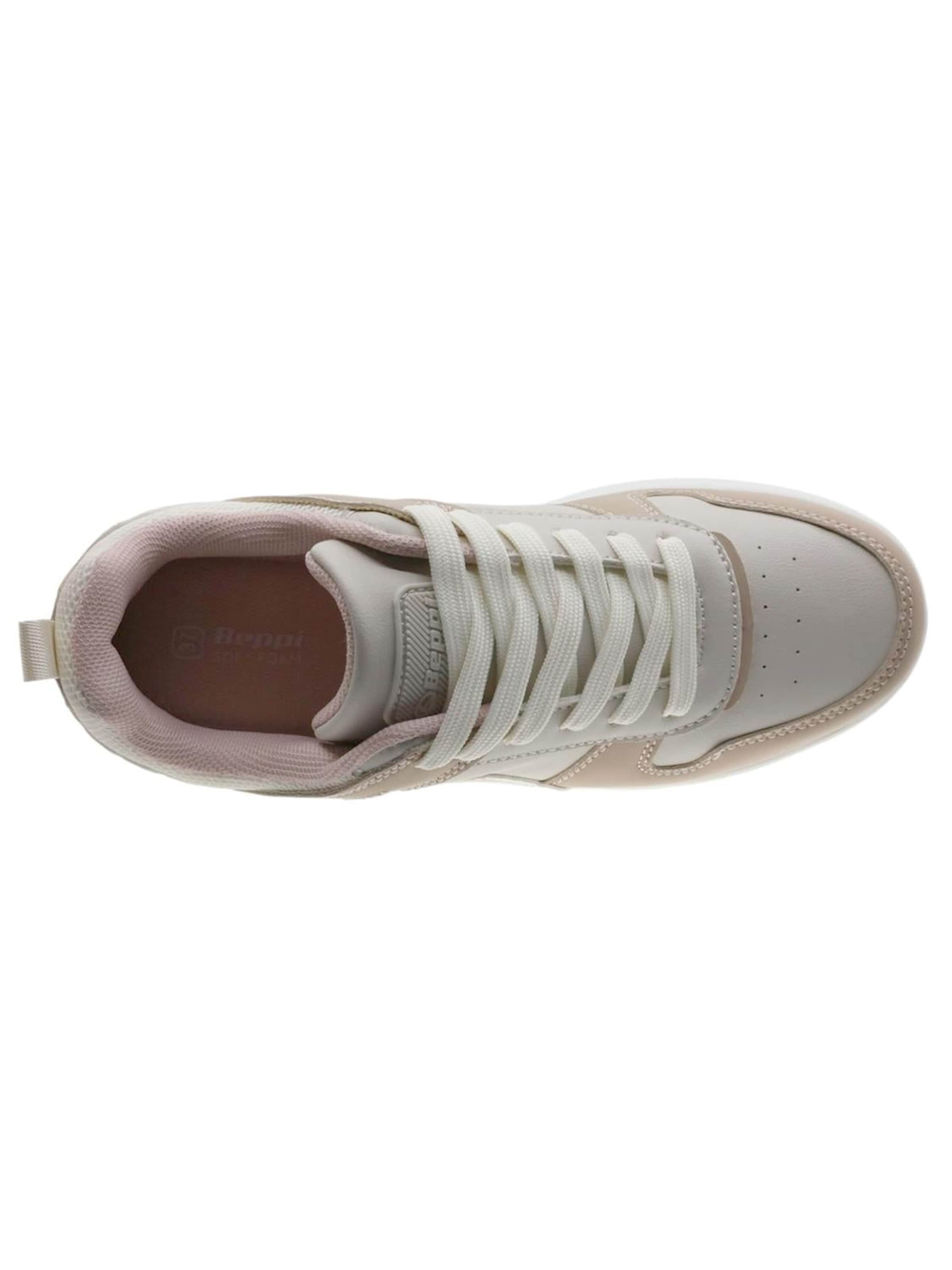Beppi Sneakers 'Casual' in Beige