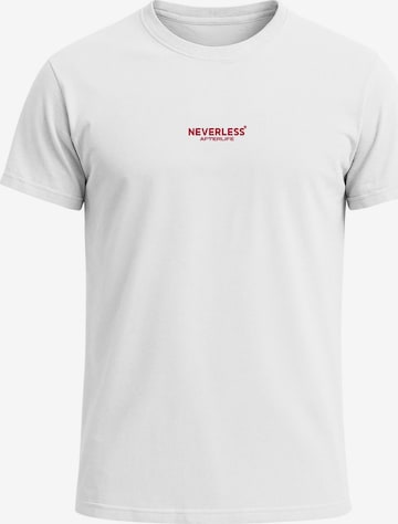 Neverless Shirt 'Spider Lilies' in White: front