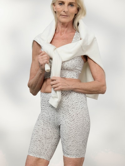 Hey Honey Leggings 'Biker' in Natural white, Item view