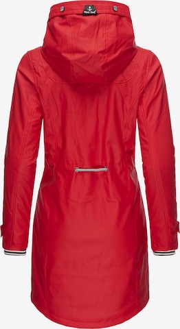 Manteau fonctionnel 'L60042' Peak Time en rouge