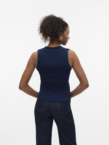 VERO MODA Knitted vest 'VMWillow' in Blue