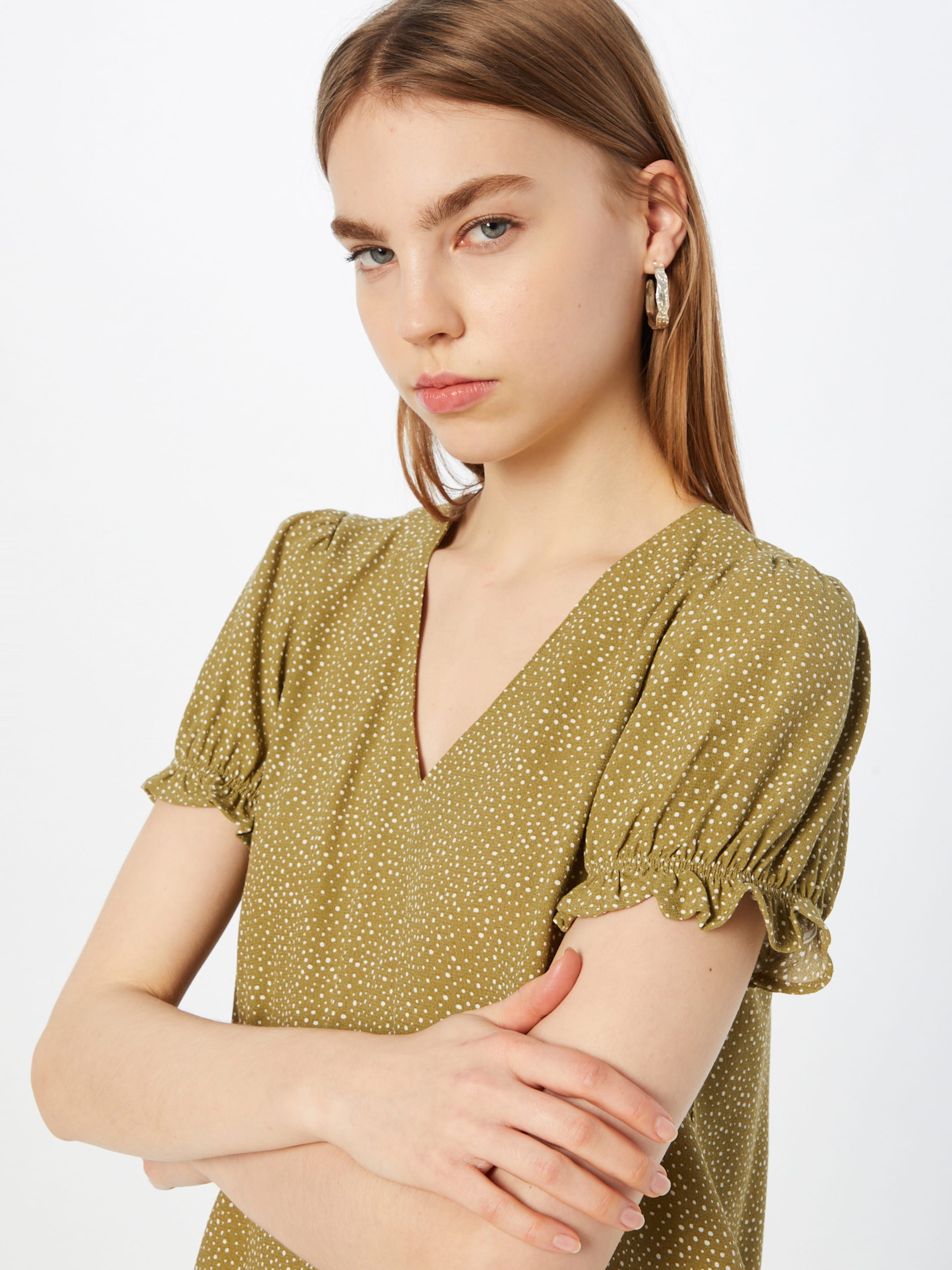 Frauen Große Größen EDC BY ESPRIT Bluse in Khaki - TZ97437 Frauen Große Größen EDC BY ESPRIT Bluse in Khaki - TZ97437