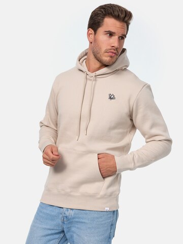 Mikon Sweatshirt 'Fliege' in Beige