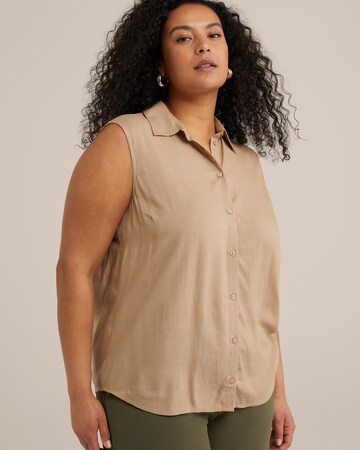 Camicia da donna di WE Fashion in grigio: frontale