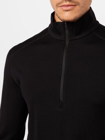 ICEBREAKER Athletic Sweater in Black