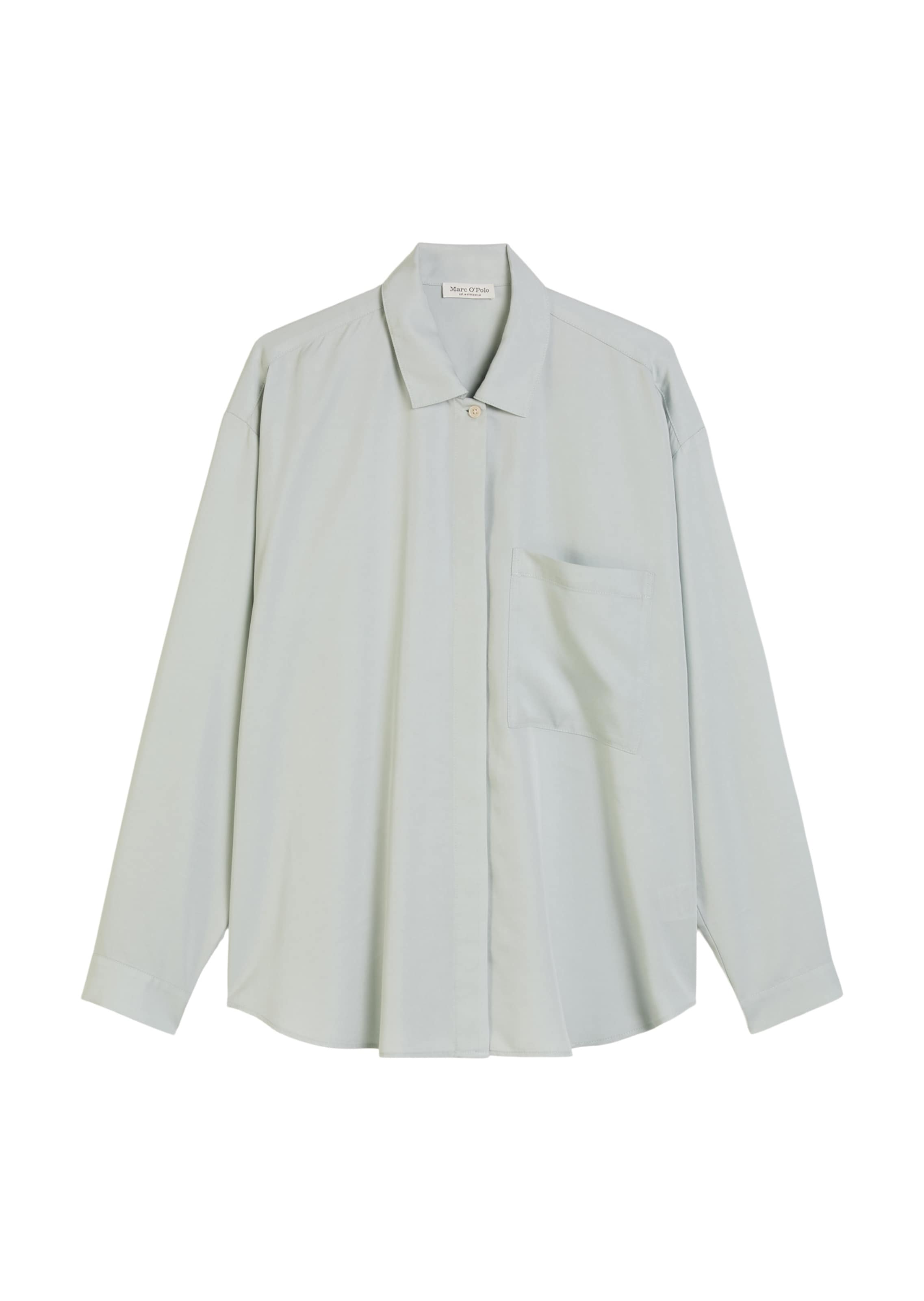 Chemisier Marc O'Polo en bleu : devant