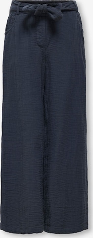 ONLY GIRLS Trousers 'KOGThyra' in Blue: front