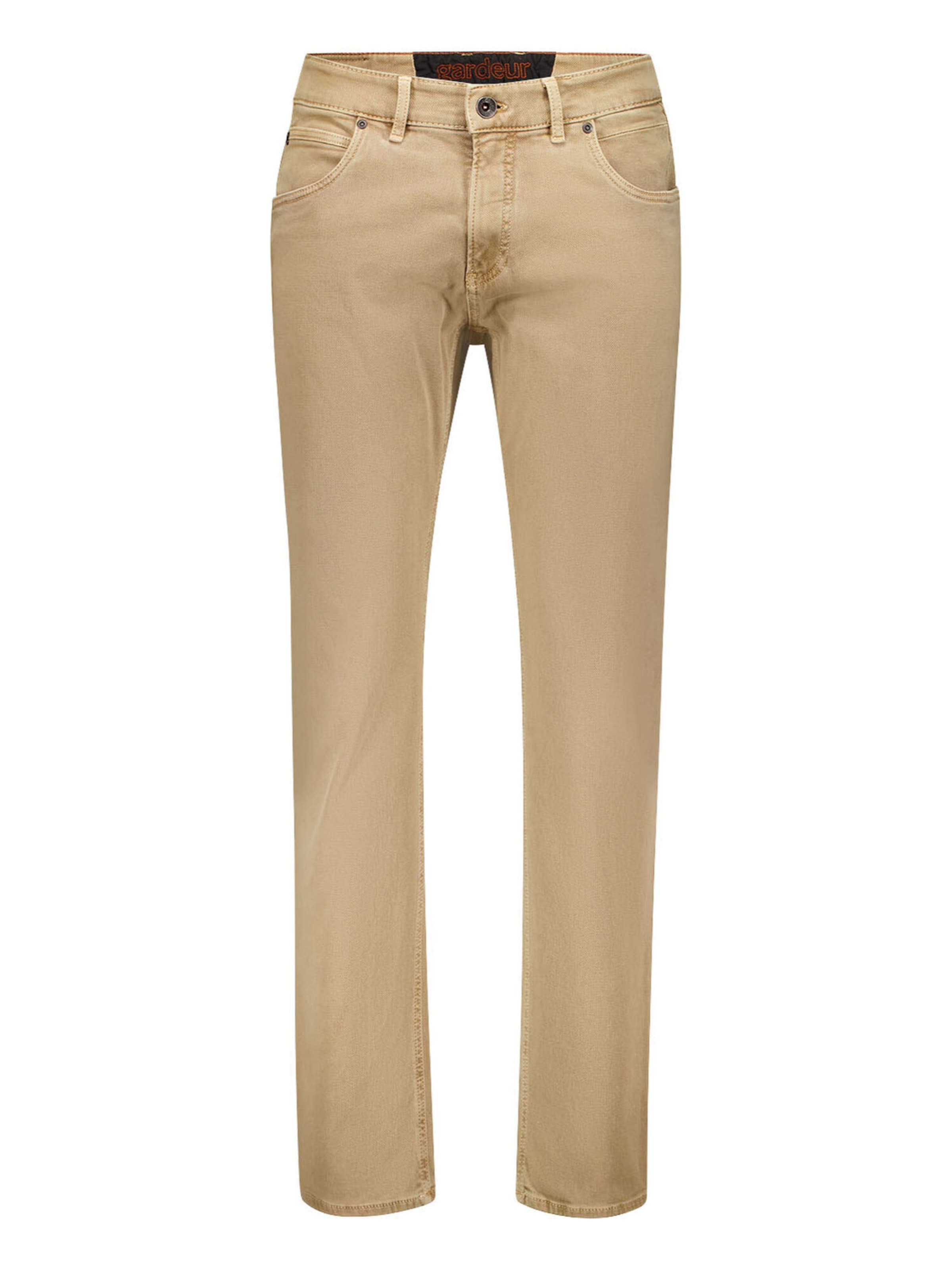 Gardeur Slim fit Jeans 'TUCKER' in Brown: front