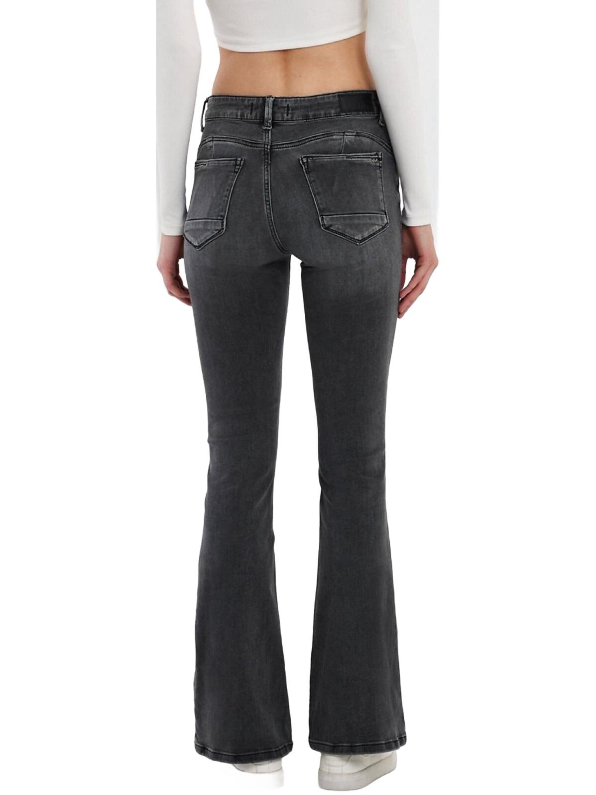 LTB Jeans - Acampanado Vaquero 'LTB Jeans Jonna 500 Schlaghose mit hohem Bund' en azul