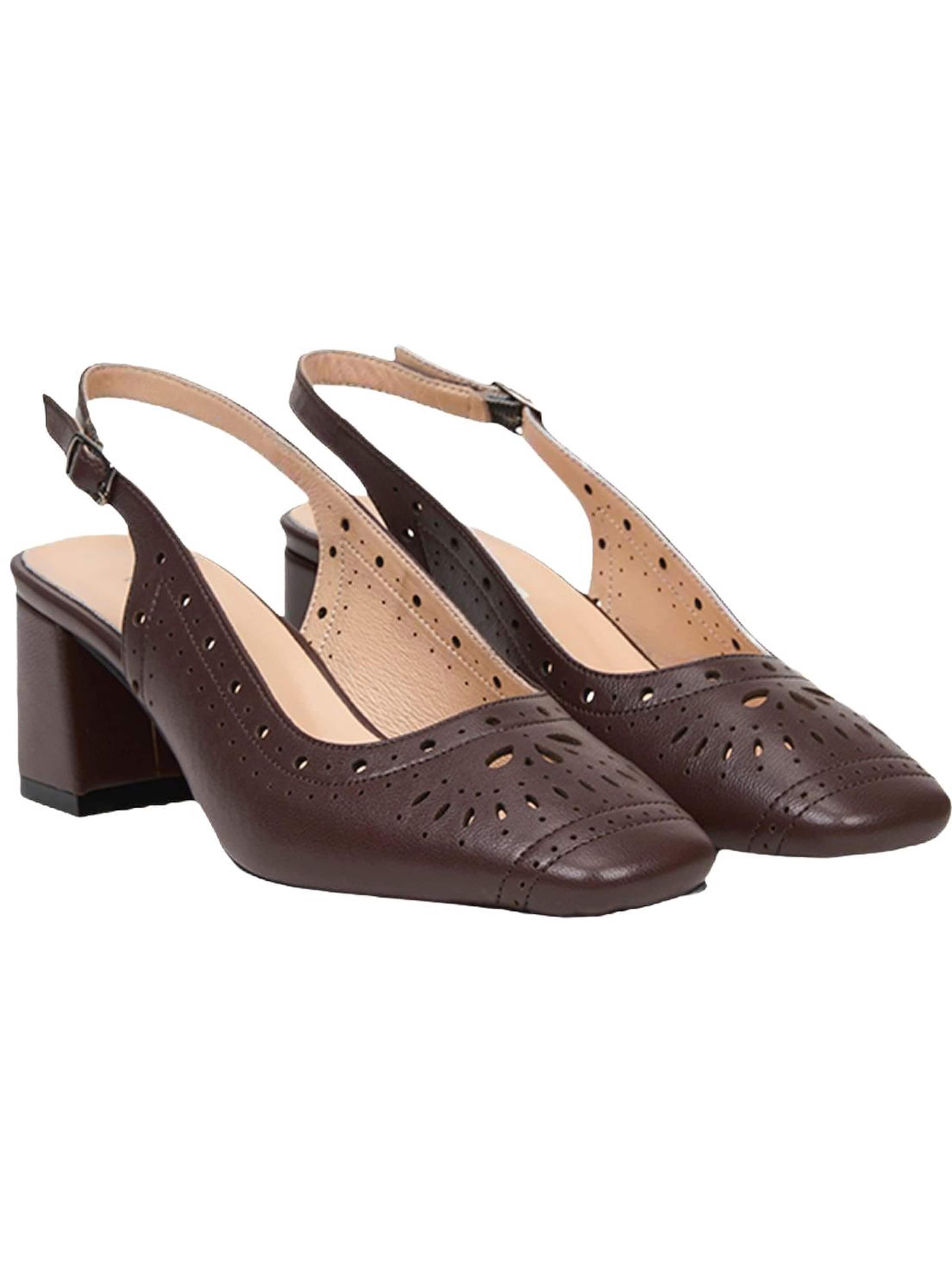 Desa Slingback Pumps in Brown