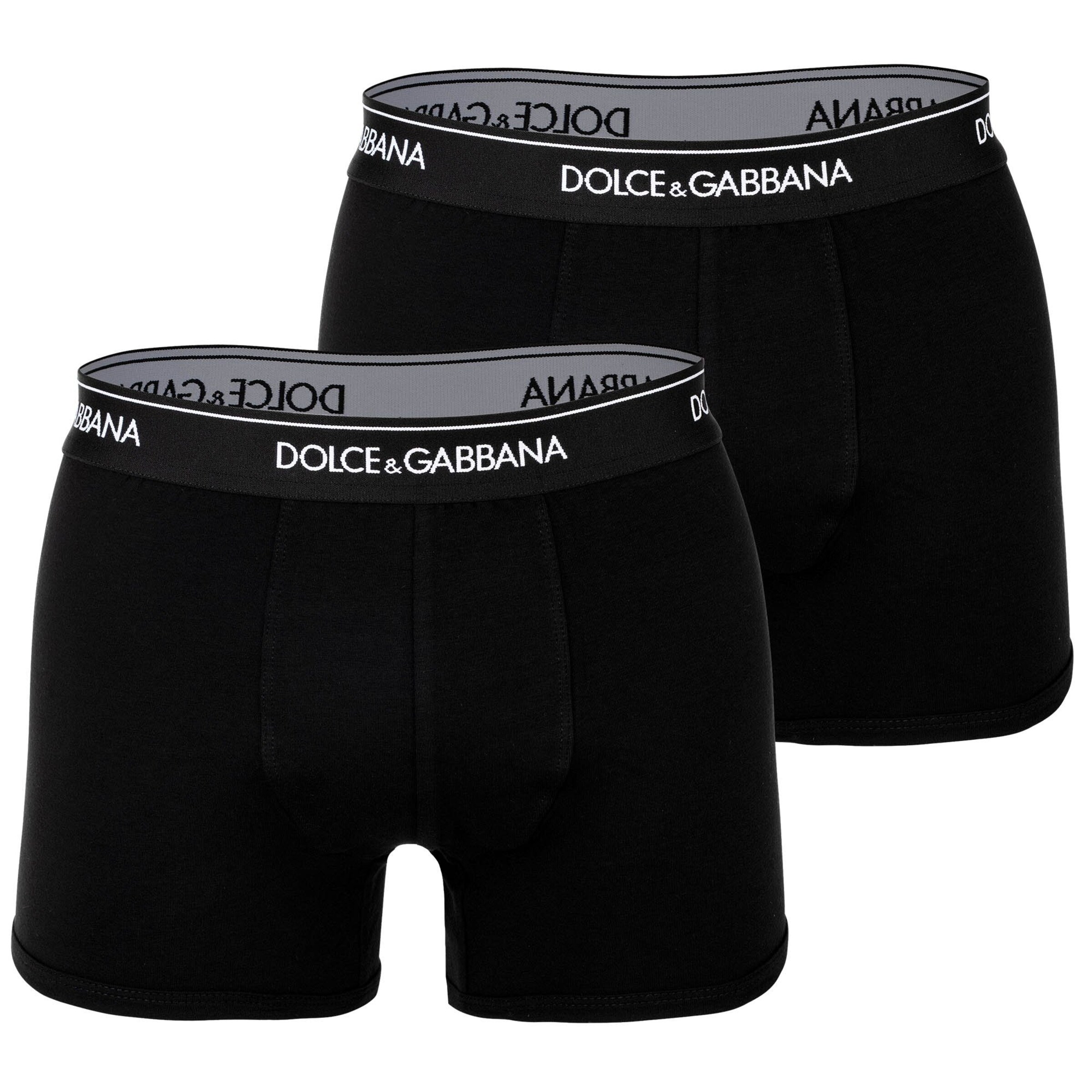 Boxer di DOLCE & GABBANA in nero: frontale
