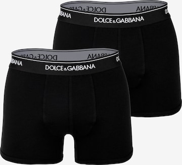 Boxers DOLCE & GABBANA en noir : devant