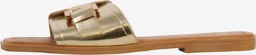 Joia - Sandalias 'Flache Sandalen zum Hineinschlüpfen' en oro: frente