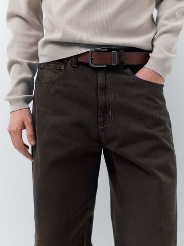 Pull&BearWide Leg/ Široke nogavice Traperice - smeđa boja