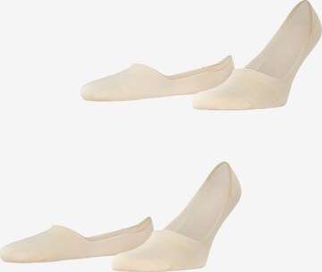 ESPRIT Füßlinge 'Basic Uni 2-Pack' in Beige: Vorderseite