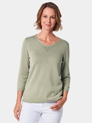 Pull-over Goldner en vert : devant