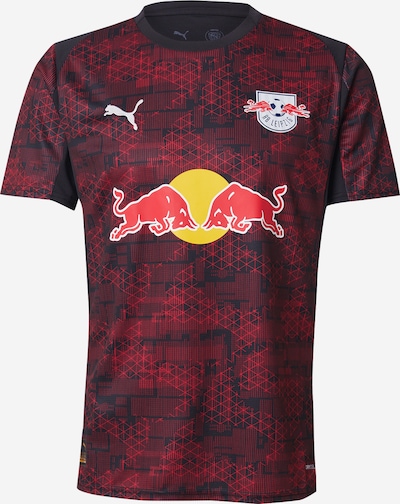 Triko 'RB Leipzig 25/26' iš PUMA, spalva – geltona / tamsiai raudona / juoda / balta, Prekių apžvalga