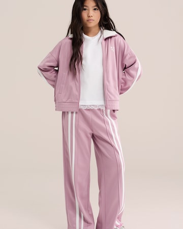 WE Fashion - Sudadera con cremallera en lila