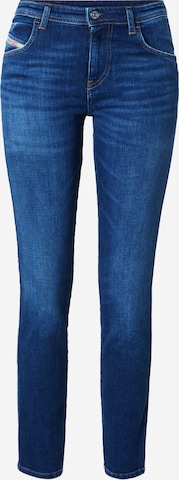 DIESEL Slimfit Jeans '2015 BABHILA' in Blauw: voorkant