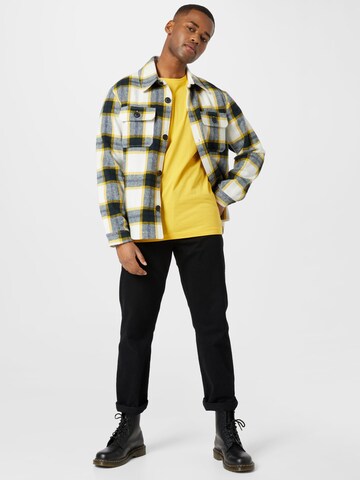 JACK WOLFSKIN Shirt in Yellow