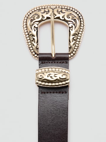 MANGO Vyö 'NORDIN' värissä ruskea