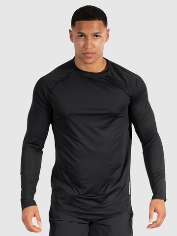 T-Shirt 'Powerfit' Smilodox en noir : devant