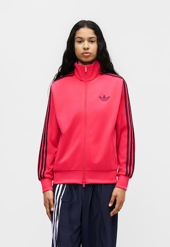 ADIDAS ORIGINALS - Sudadera con cremallera 'FIREBIRD' en rosa: frente