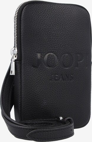 JOOP! Jeans Smartphone Case 'Lettera Bianca' in Black