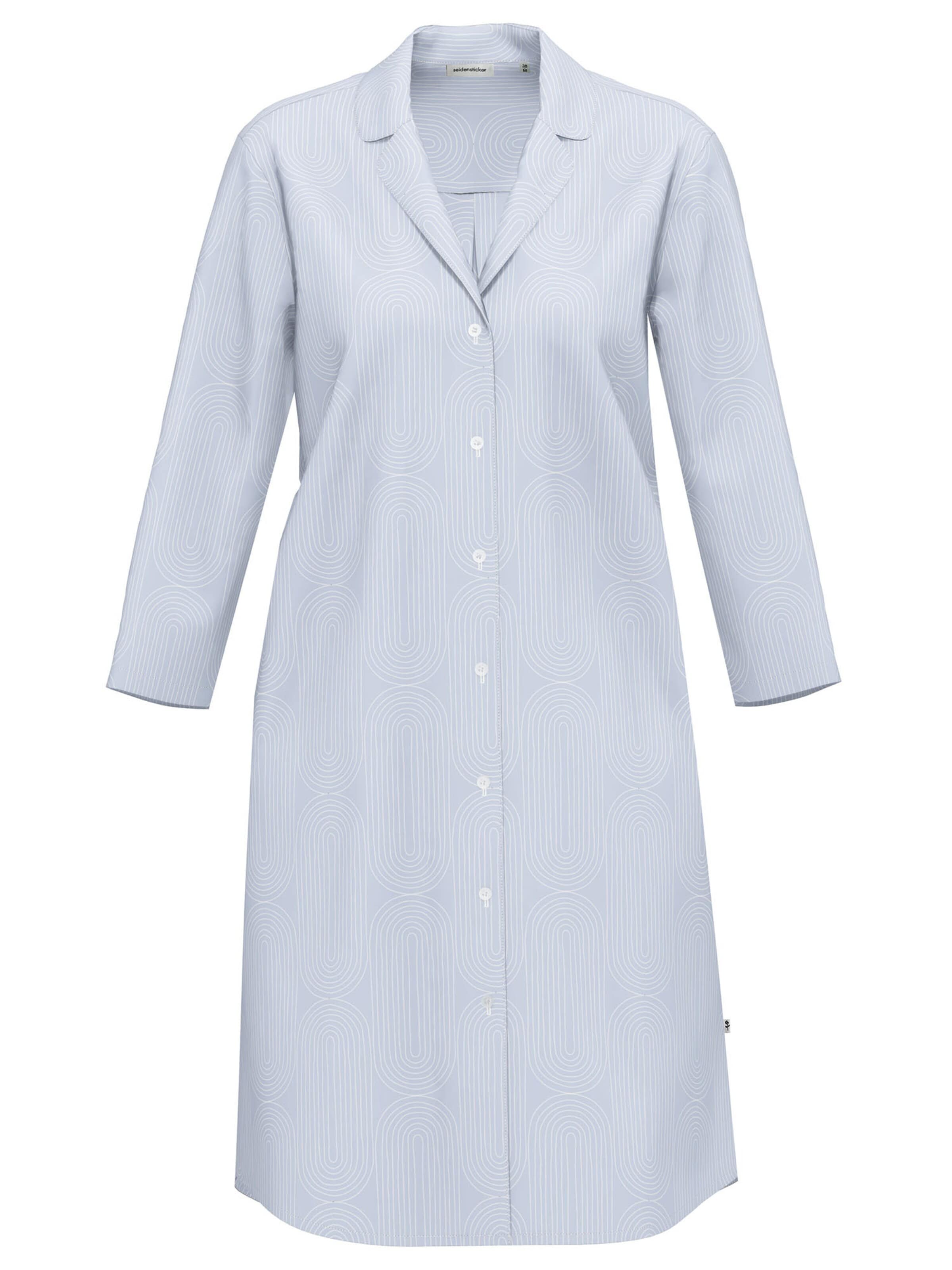 Seidensticker schwarze Rose Nightgown 'bodywear' in Blue: front