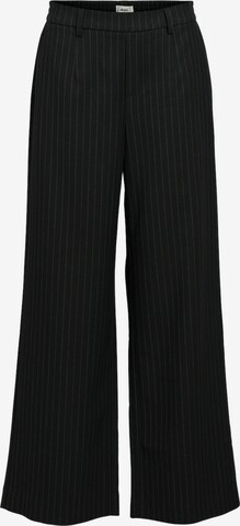 Pantaloni con pieghe 'OBJLISA' di OBJECT in nero: frontale