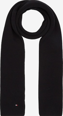 TOMMY HILFIGER Scarf 'Essential' in Black: front