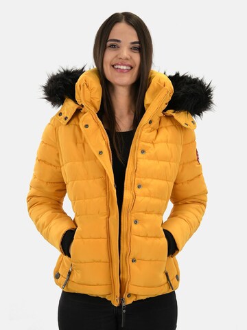 NAVAHOO Jacke 'Chloe' in Gelb: predná strana