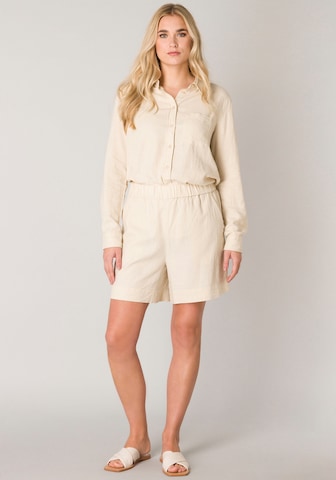 BASE LEVEL Loose fit Pants in Beige