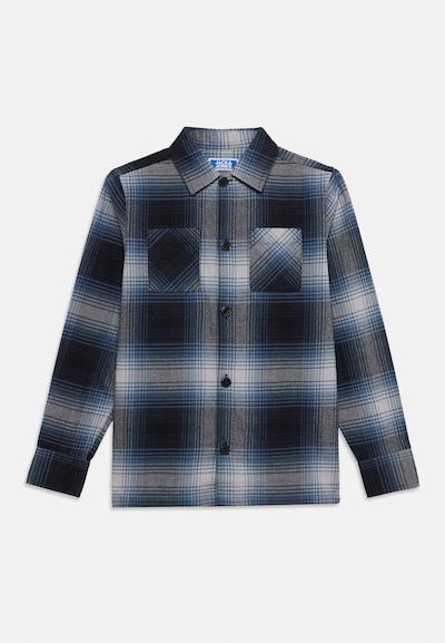 Jack & Jones Junior Button up shirt 'JJEJACKSON' in 140 in Blue / Dark blue, Item view