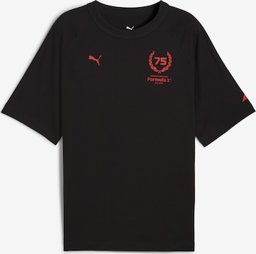 PUMA Performance shirt 'F1 75yrs' in Black: front
