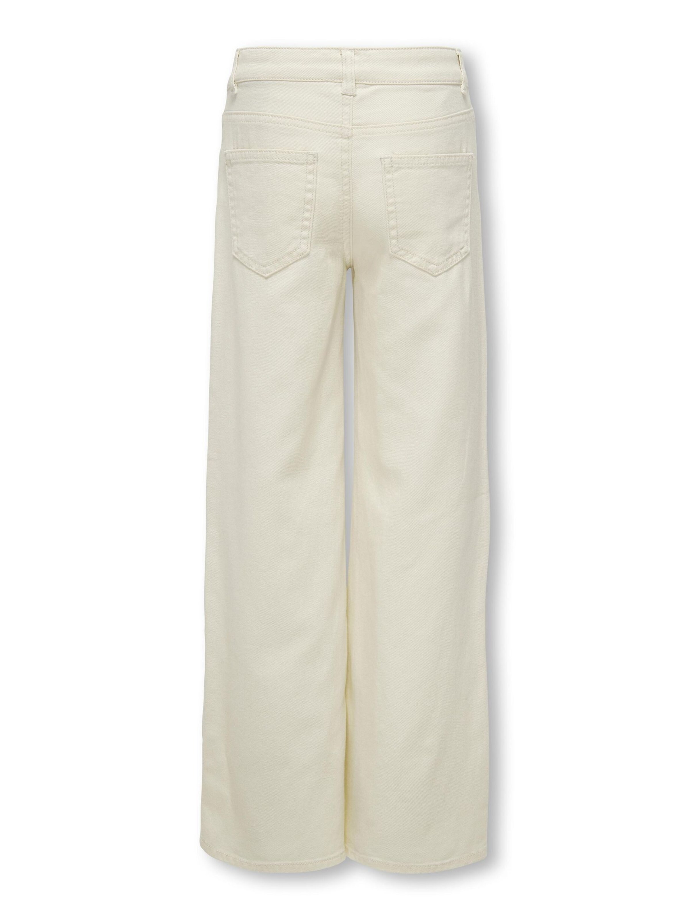 ONLY GIRLS Wide leg Jeans in Beige